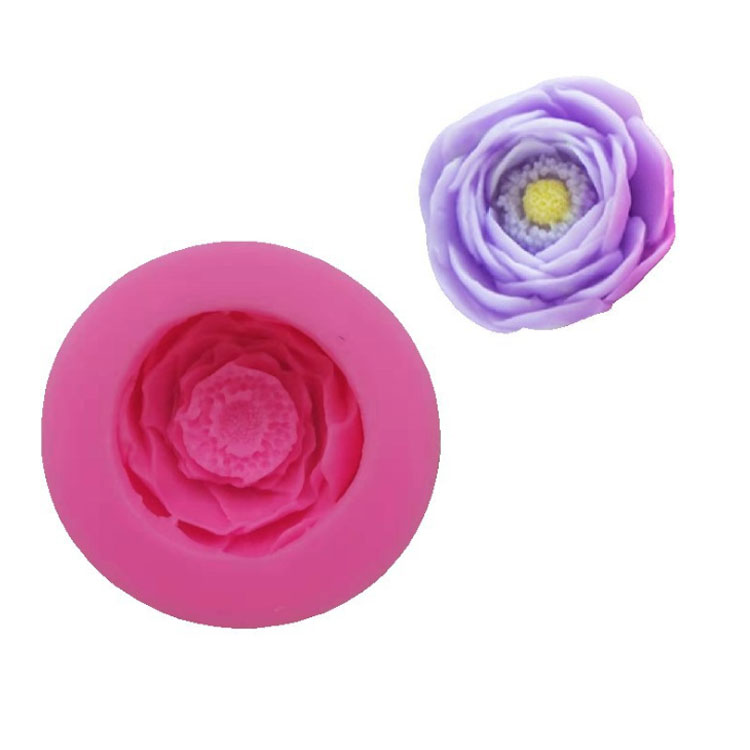 Rhododendron rose sugar cake mold liquid silicone mold