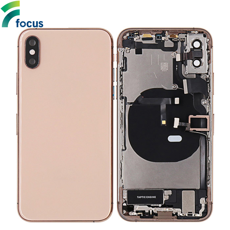 Корпус для мобильного телефона iphone x, xr, xs max, задняя крышка аккумулятора, стекло с полными деталями для iphone 7, 8, 10, 11, 12 pro, задняя крышка