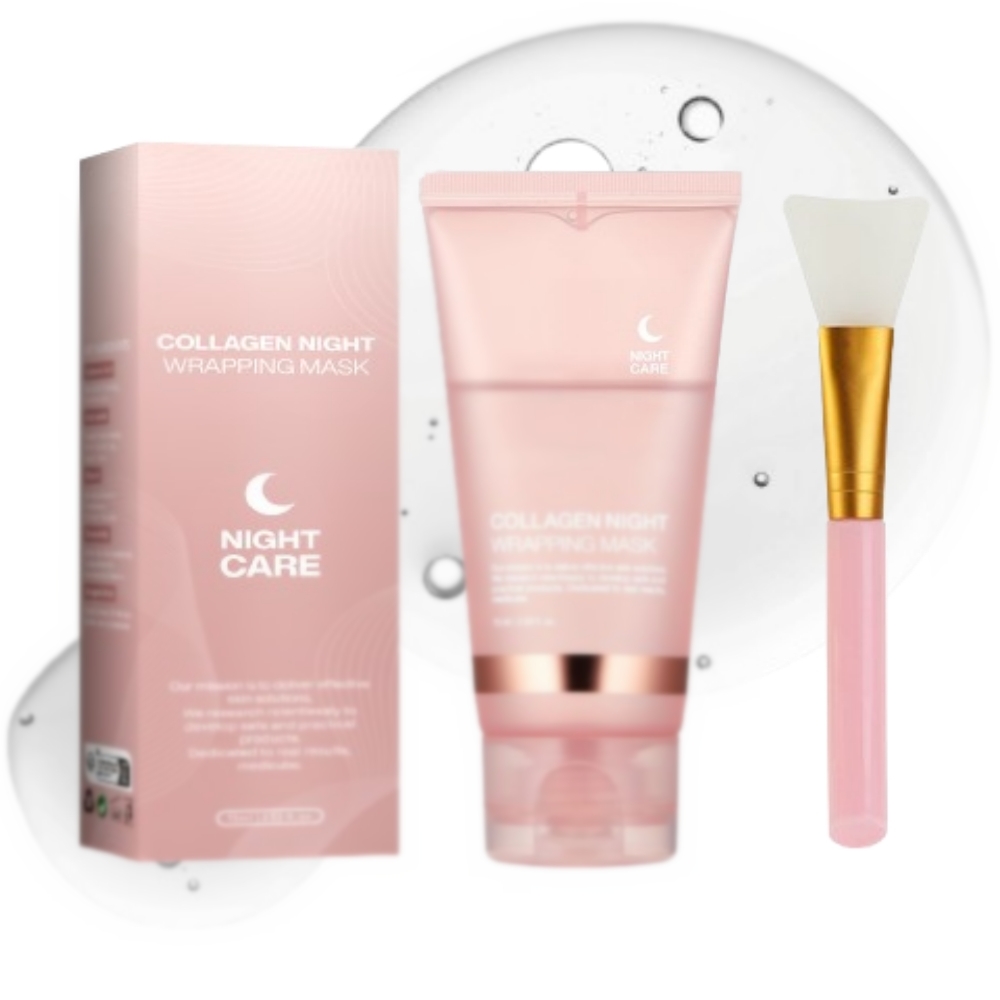 Wholesale Korean Hydrolyzed Collagen Overnight Wrapping Peel Off Facial peel-off face night Mask Collagen masked face Skin Care