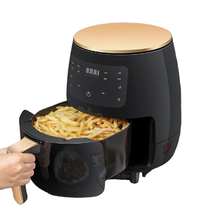 Air Fryer Toaster Oven with Rapid Air Circulation 4.5L for Home Use with One-Touch Digital Screen 11 Cooking Presets Nonstic