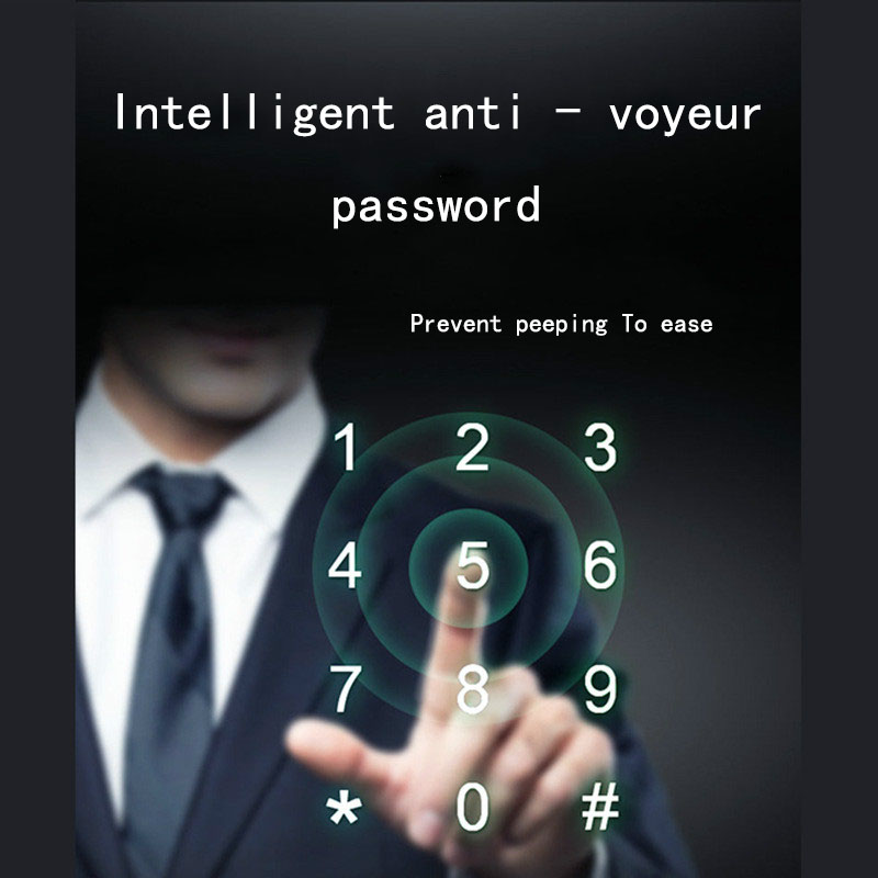 Сканер отпечатков пальцев Smart keyless дверной замок Китай алюминиевый сплав Bluetooth WIFI Пульт дистанционного управления отклонение напряжения IC ключ для карты разблокировки