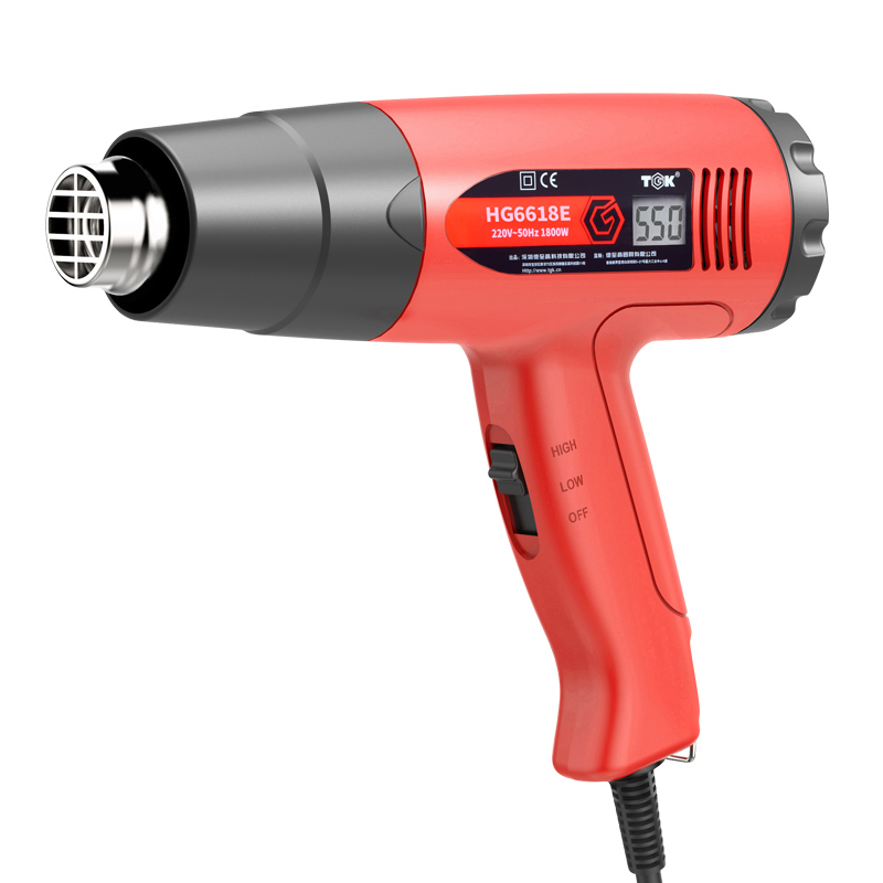 TGK HG6818ES 1800W Portable Quick Mini Blower Electric Industrial Sealing Heat Gun For Mobile Repair Machine Spare Parts PVC