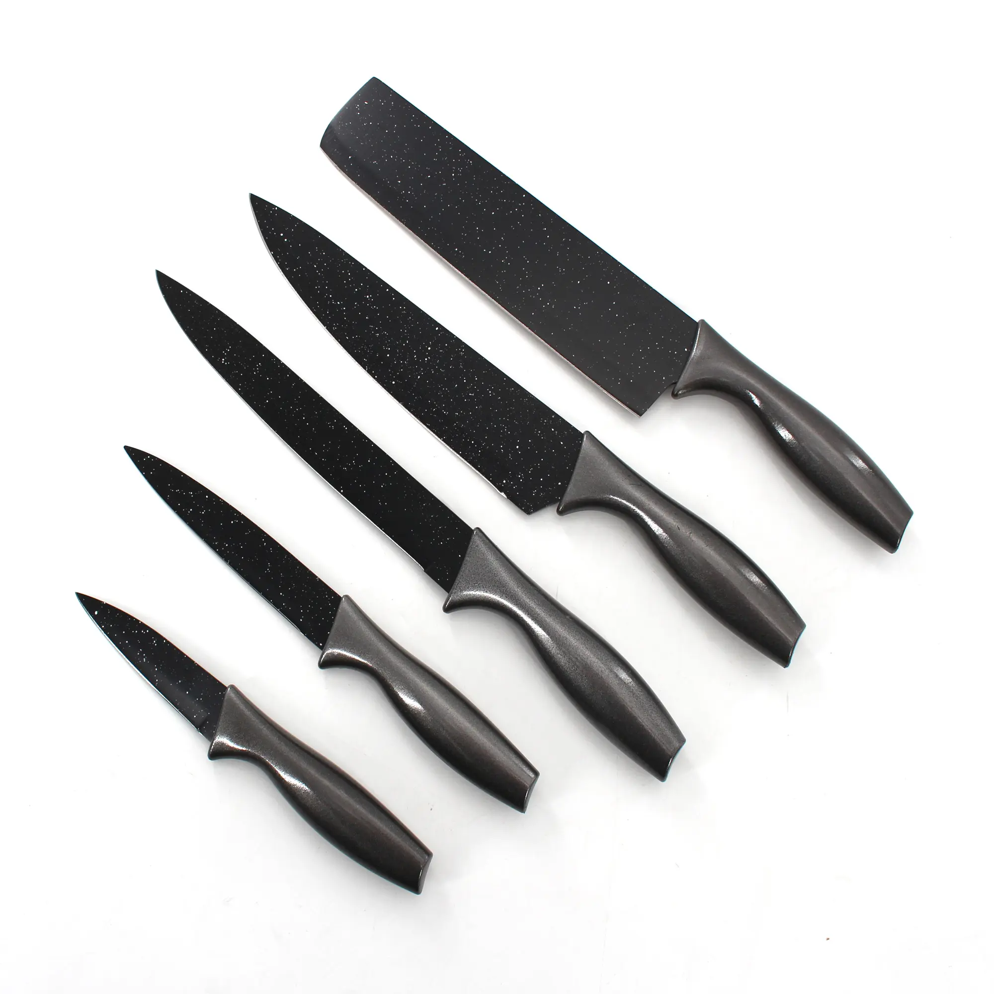 Kitchen Knife Amazon Hot Sale 5 PCS Cooking Stainless Steel Knife Chef And Japanese Knives Kitchen Knife Set With Holder