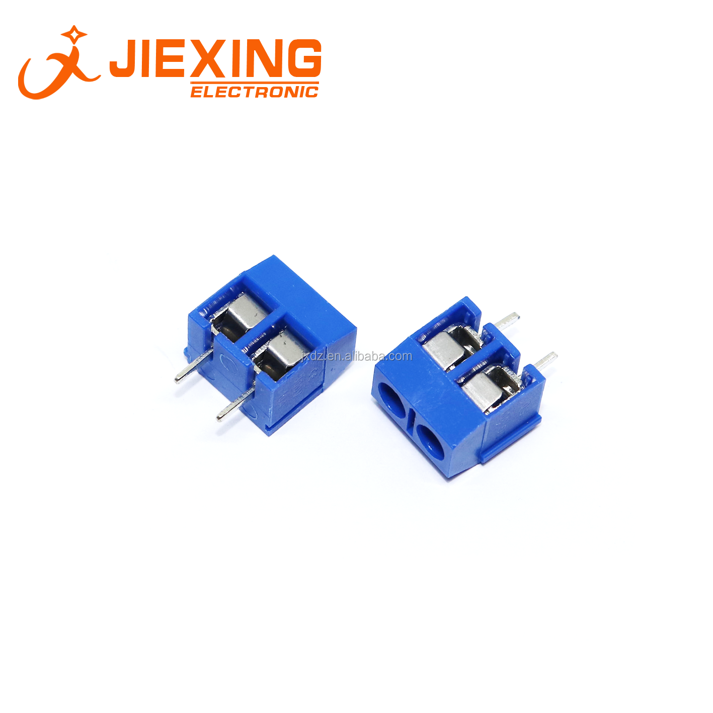 KF301 2pin 2 Way Terminal Block Blue PCB Mount 5.0mm 5.08mm Pitch 300V/15A 2P