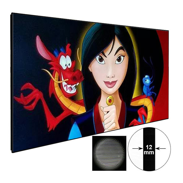 Xyscreen ZHK100B-PET с украшением в виде кристаллов хороший рассеянный свет отклонения проекционный экран небольшого размера для wemax лазерный проектор