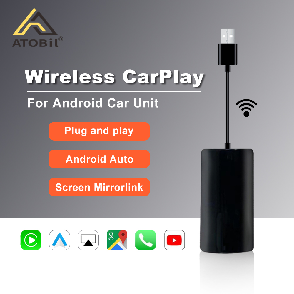 Зеркальный экран беспроводной USB-ключ Carplay универсальная поддержка Apple Carplay Android авто