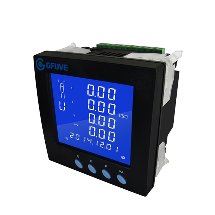 Многофункциональный измеритель мощности GFUVE RS485 Modbus с регистратором данных и анализатором гармоники FU2200A