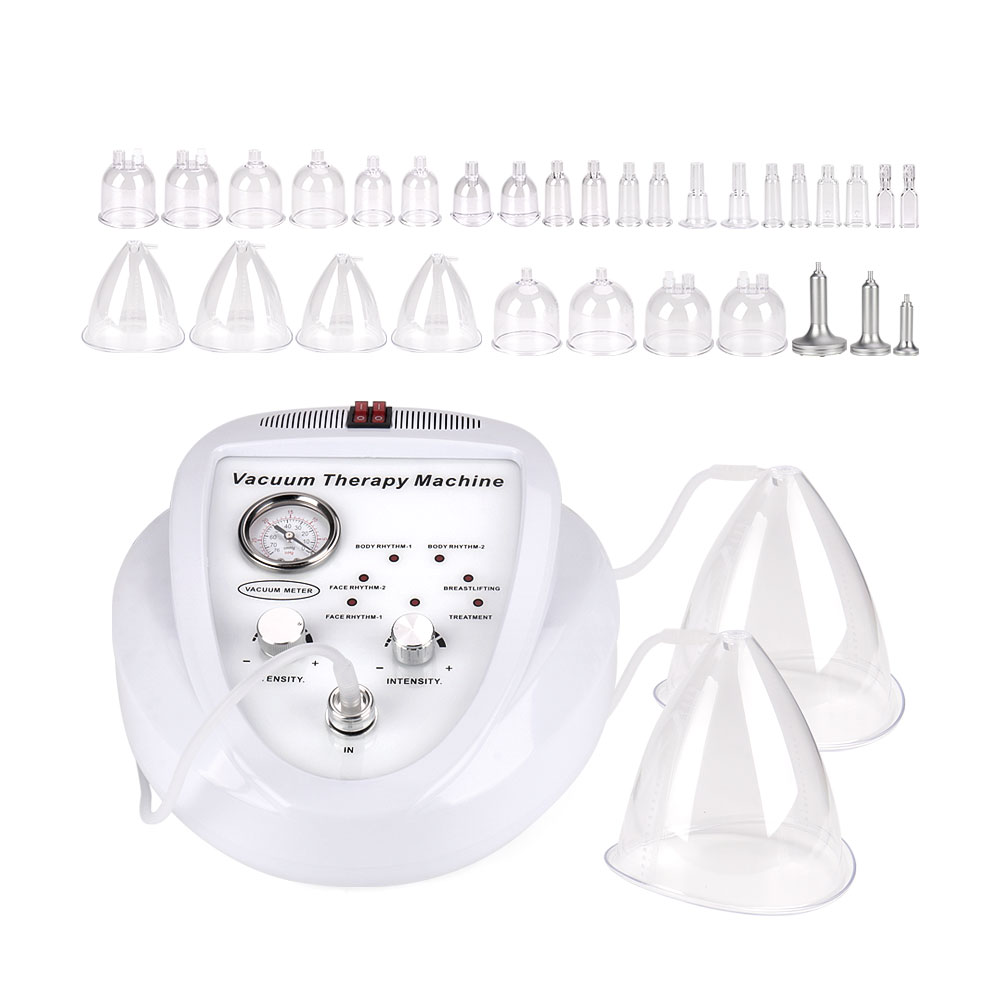 Electric vibrating massager breast enlargement pump vacuum breast care beauty machine
