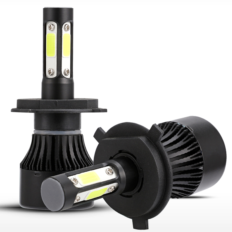 Factory X7 4 Sides Led Car Lights H11 9005 9006 360 H7 LED Head Light H4 LED Headlight Bulb
