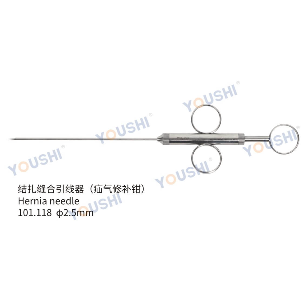 laparoscopic surgical instruments Hernia Needle /suture forceps/Surgical Suture Needle 2.2mm