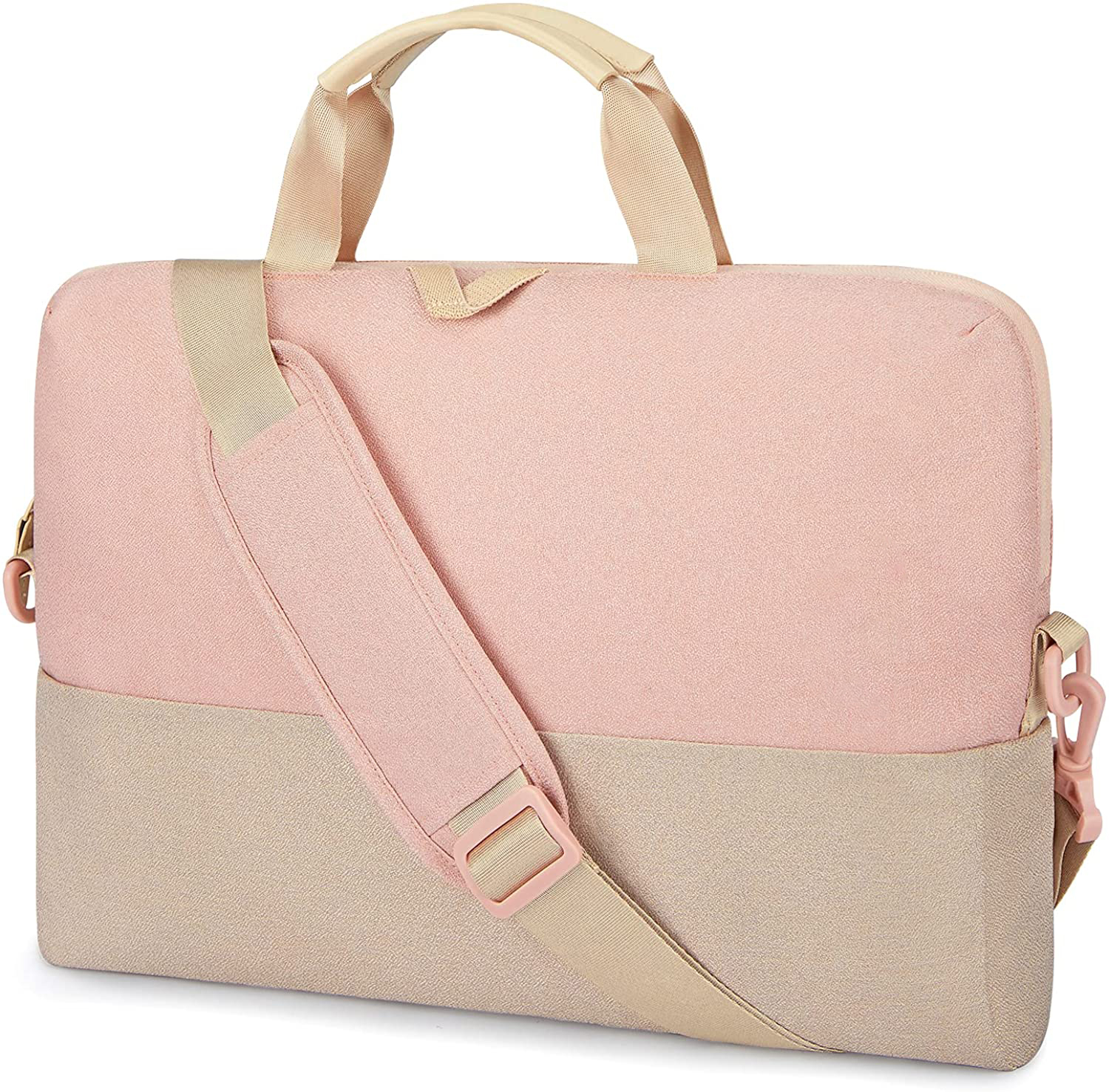 Fashionable Laptop Bags Polyester Laptop Bag For Women Waterproof Pink