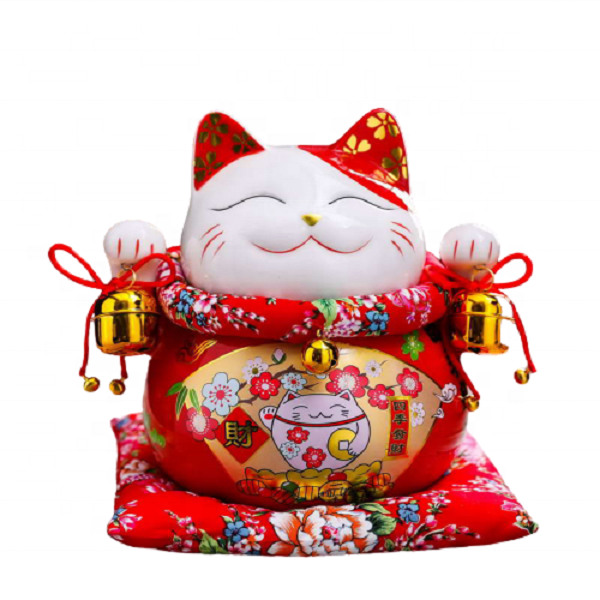 2020 горячая распродажа 10 дюймов японский Lucky Cat фигурка копилка для оптовой продажи