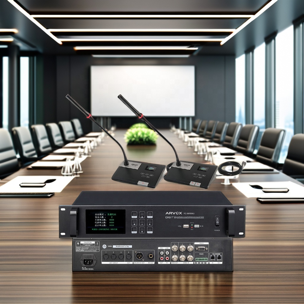 1080p Auto Tracking PTZ Video Module Multi-Congress Multi-Media System with Mic Management and Voting Electronic Device