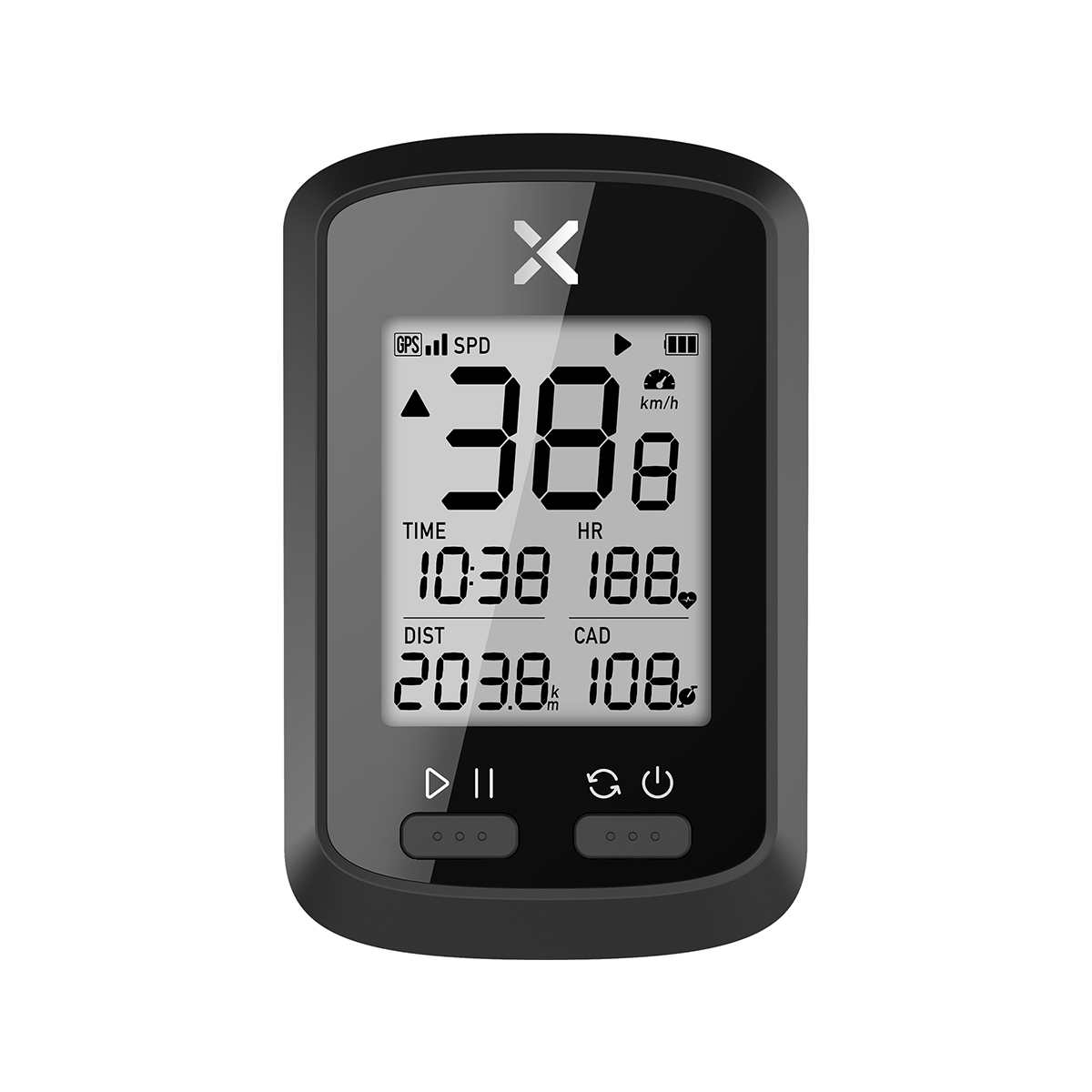 Велокомпьютер XOSS G + GPS, водонепроницаемый, IPX7 Спидометр 4,0 ANT + беспроводной GPS, велокомпьютер, секундомер