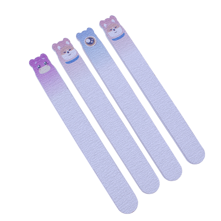 Wholesale Manufacture Beauty Nail fingers Durable Different Shapes Personalized 100/180 buffer wooden manicure nail file