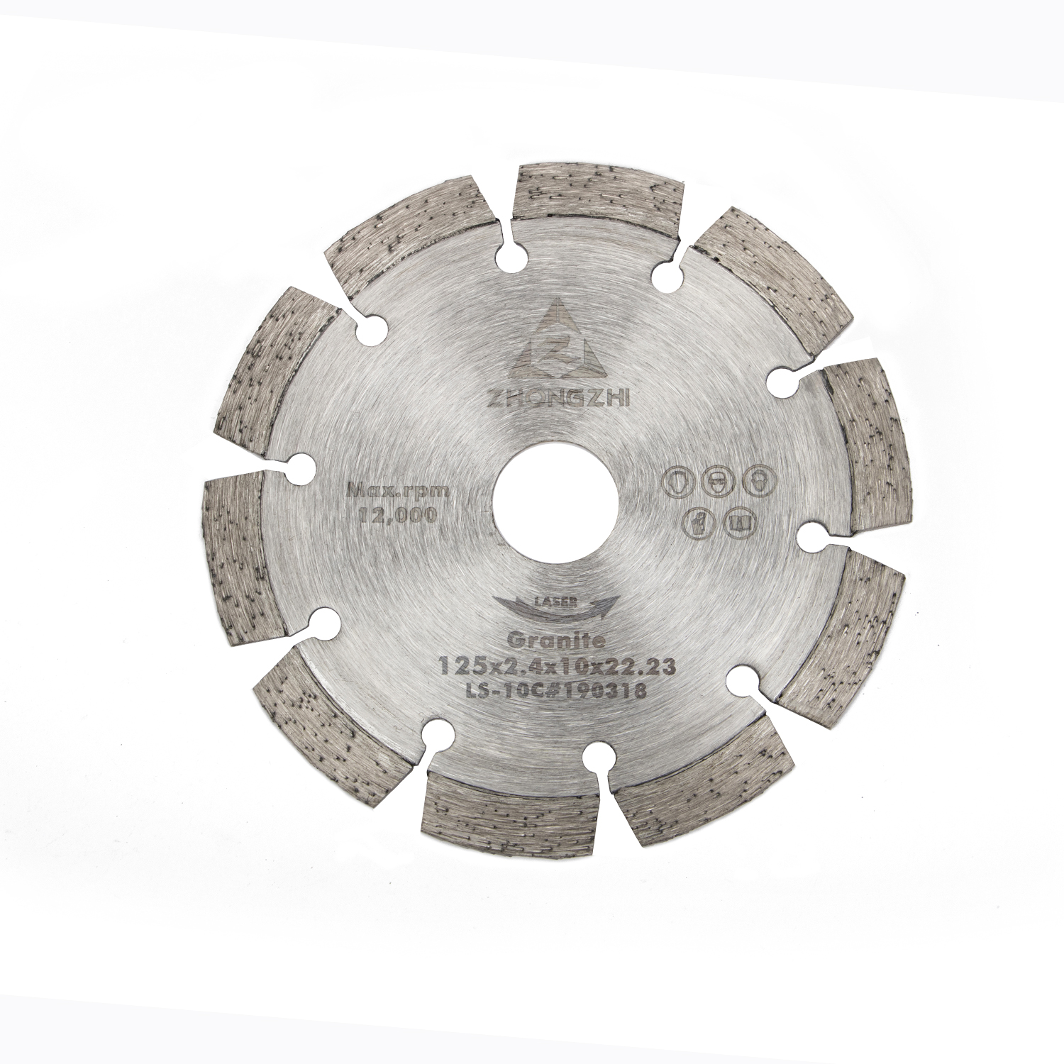 Алмазные сухие резцы от D105 до D230