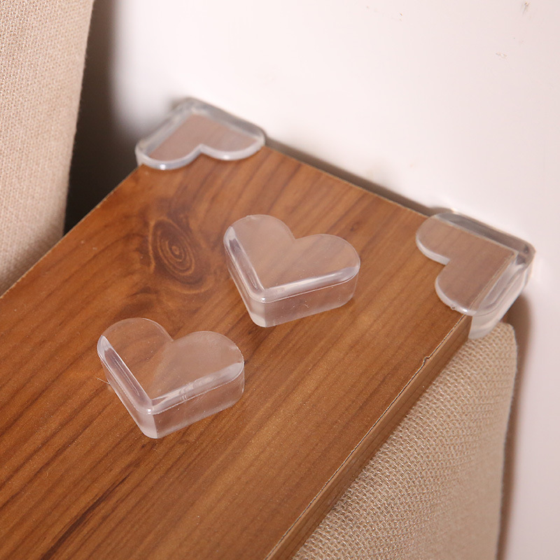 Transparent kids corner guards safety silicone corner protector for home
