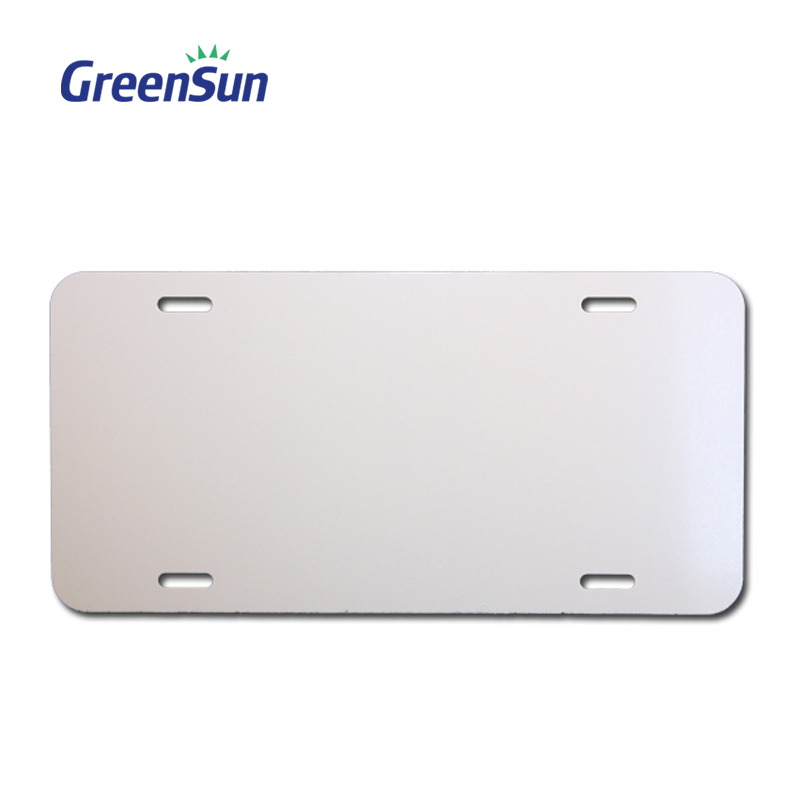 Souvenir Embossed Number License Car Plate Anti Reflective
