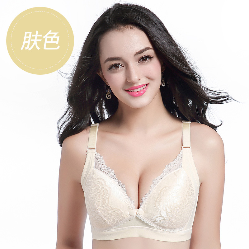 Pregnant Maternity Lace Nursing Bra Adjustable No Rims Comfortable Plus Size Top Buckle Gathers Nursing Bra soutien gorge etam