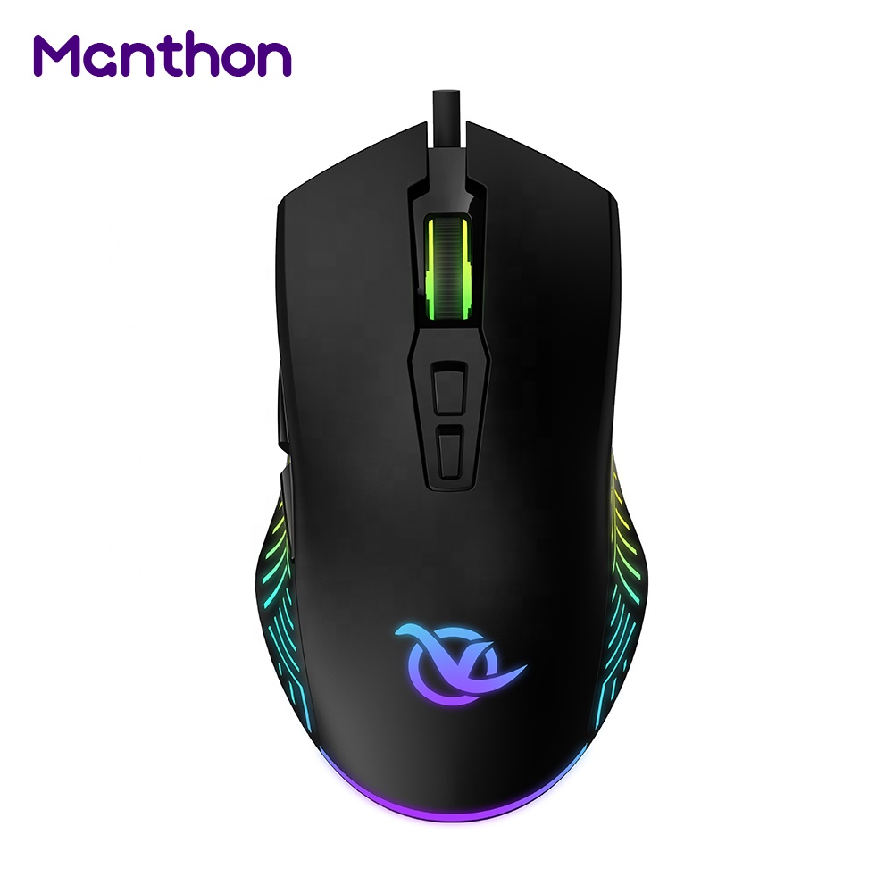 Многофункциональная Проводная эргономичная игровая мышь для компьютера, Прямая поставка