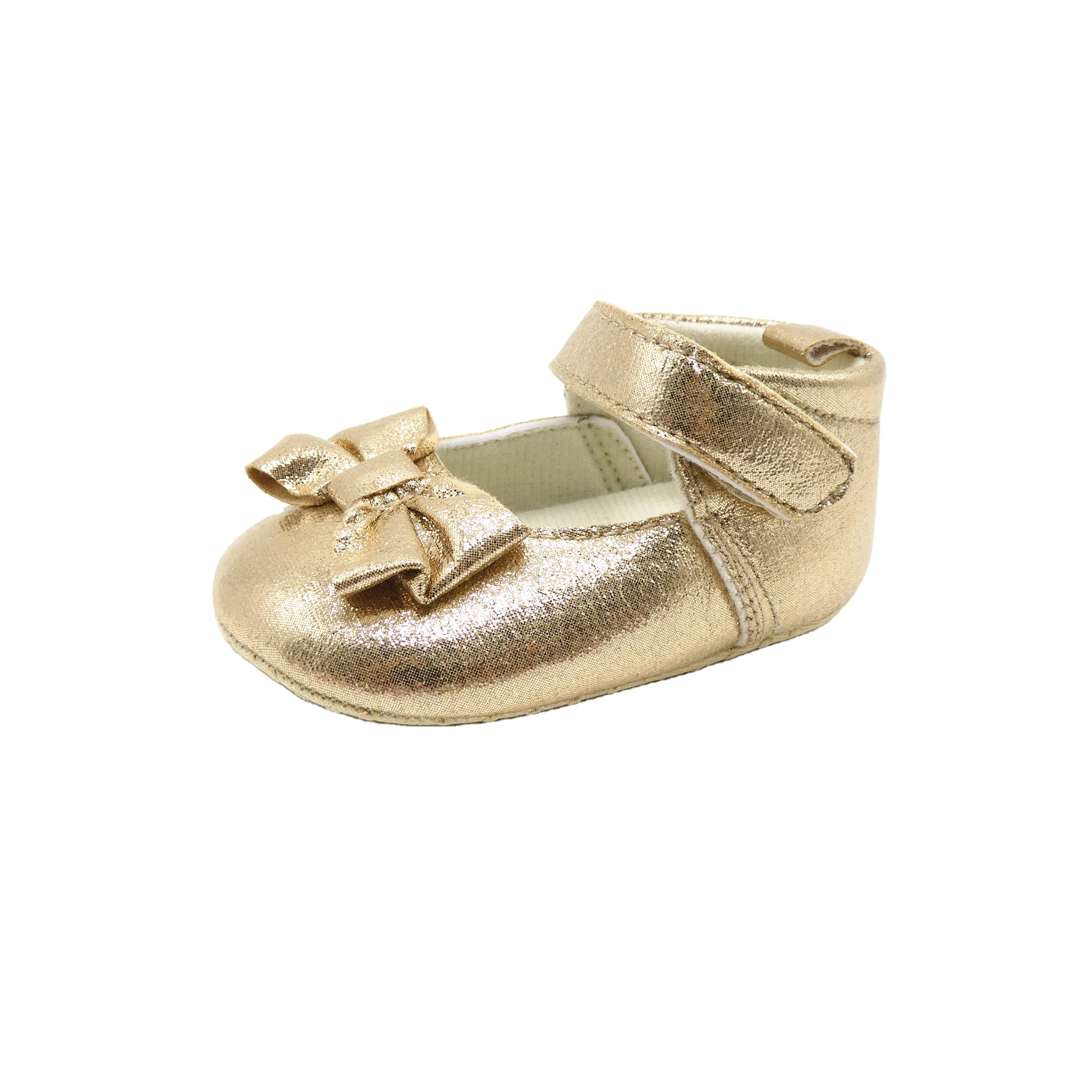 Nice Bow Baby Girls Shoes Comfortable Winter Indoor Shoes Baby Slip On Sandals
