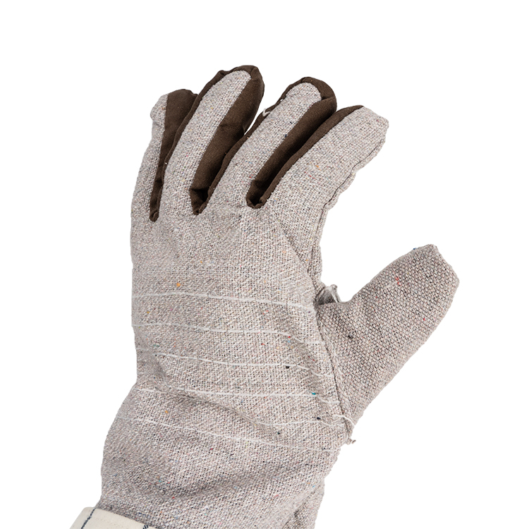 Farming Warehouse Gardening Work Palm Dotted Canvas Gloves