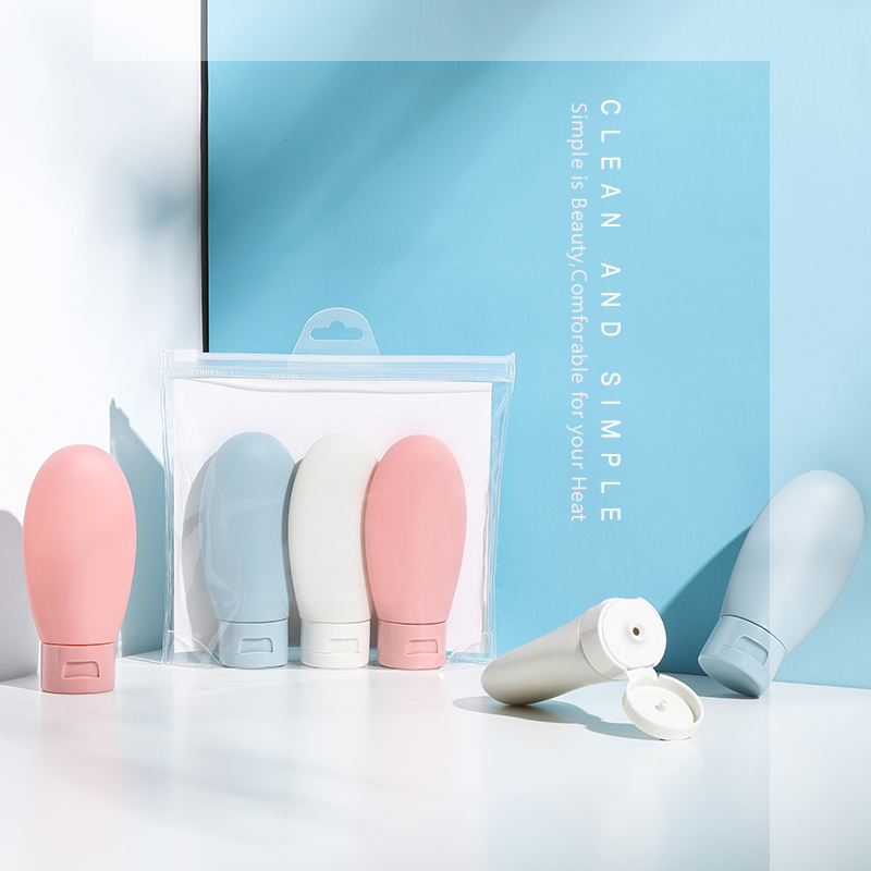 HDPE лосьон пустые душевые Трубки Squeeze косметические наборы для бутылок
