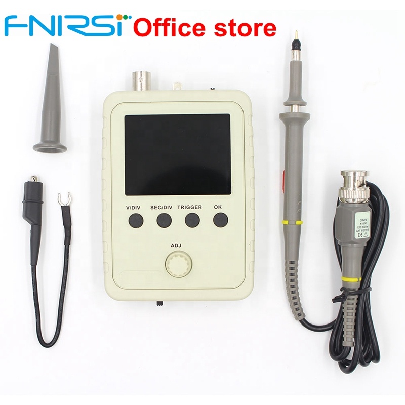 Полностью Собранный DSO FNIRSI-150 15001K DIY цифровой осциллограф комплект с корпус коробка с P6100 зонд