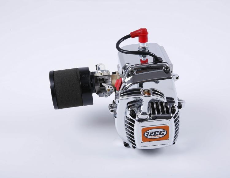 32cc хромированный газовый двигатель с свечей зажигания Walbro NGK 81019 для веса 1/5 Baja 5B 5T 5SC