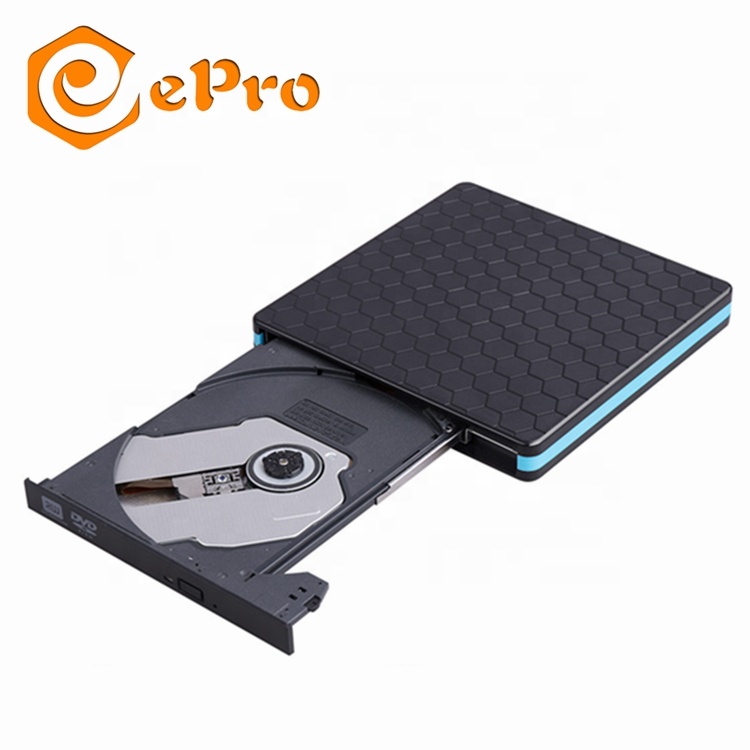 Внешний DVD-привод EDD05, оптический DVD-привод, портативный USB 3.0 Type-C CD/DVD RW перезаписывающий привод для Macbook, ноутбука, компьютера