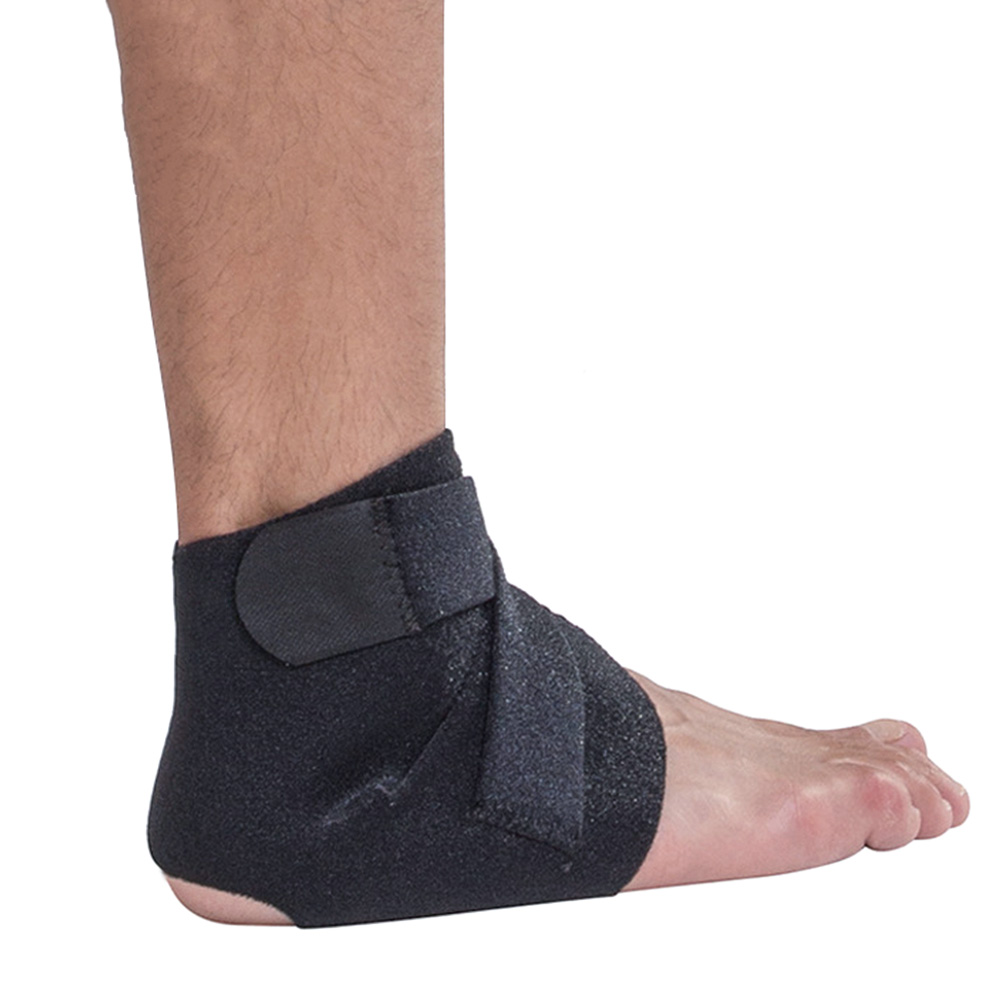Sports use adjustable elastic ankle protector support ankle strap sleeve
