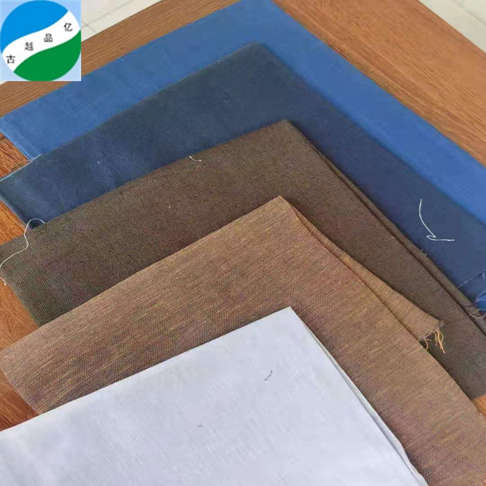Распродажа, Новое поступление, 100% лен, однотонная окрашенная ткань для одежды
