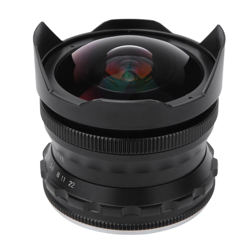 Объектив камеры APSC 7,5 мм F2.8 FX M43 EOSM для камеры SONY NIKON Olympus Fujitsu