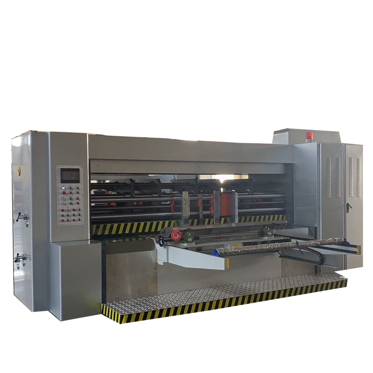 Automatic corrugated carton rotary die cutter machine /pizza box making machine