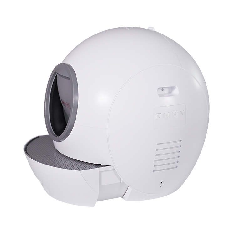 Luxury large Space intelligent Remote WIFI control auto smart self cleaning cat litter box automatic