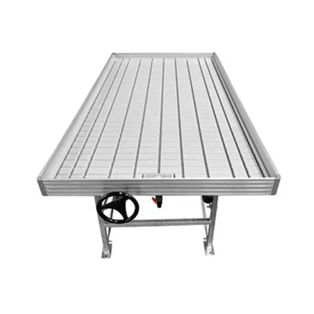 Commercial Rolling Benches Growing Ebb and Flow Hydroponics Benches and frame seedbed