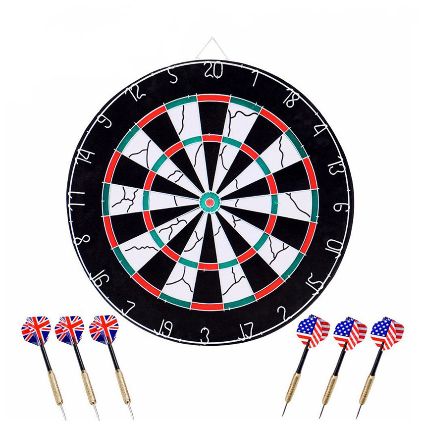 Официальный размер флокирующий стальной наконечник Dartboard Набор 18 дюймов