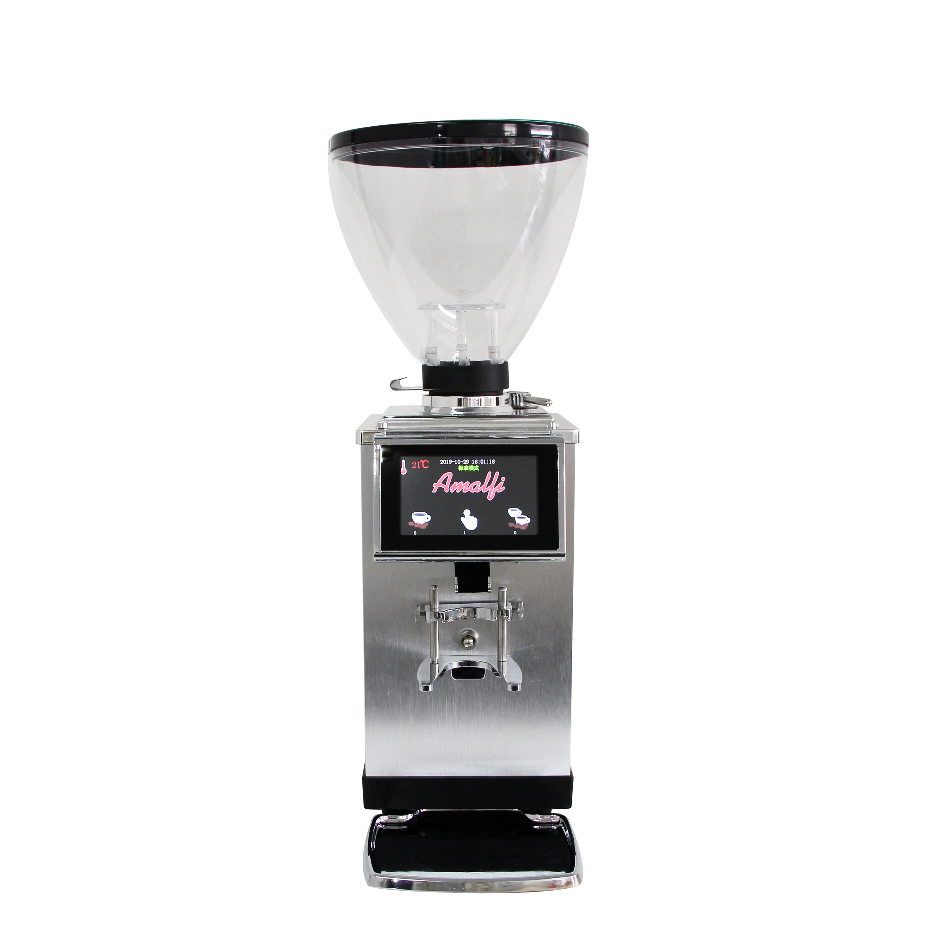 Aluminum housing material commercial automatic coffee grinder