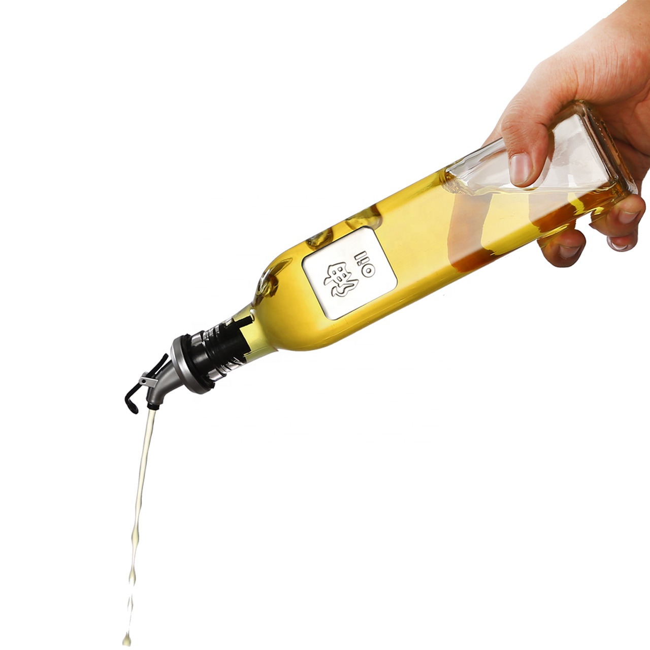 High Quality 500ml glass oil dispenser