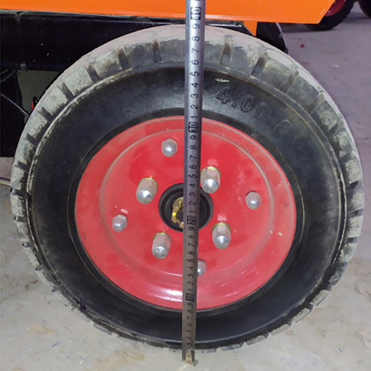 Wholesale Hand Pushing Electric Dump Cart 3 Wheels Hand Dump Trolley Electric Dumper