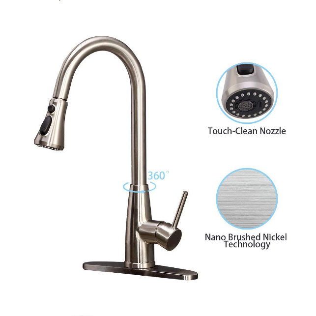 Holmine pull down кухонный кран опрыскиватель Водосберегающие смесители кухонный кран