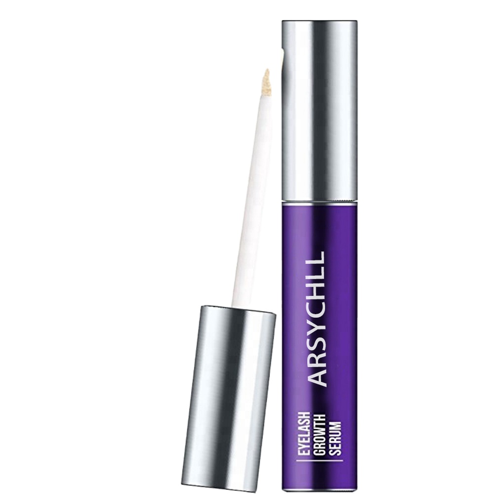 Private label natural formula eyelash growth serum for longer thicker