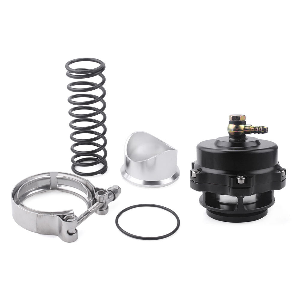 Алюминиевый выдувной клапан 50 мм, турбокомпрессор BOV 0- 35PSI, повышающая пружина для спортивного гоночного автомобиля JDM