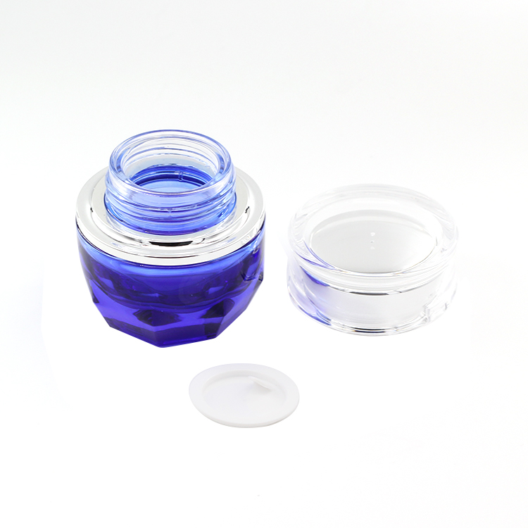 15g 50g 30ml 40ml 100ml 120ml ODM Skincare Cream Wholesale Glass Cosmetic Jar