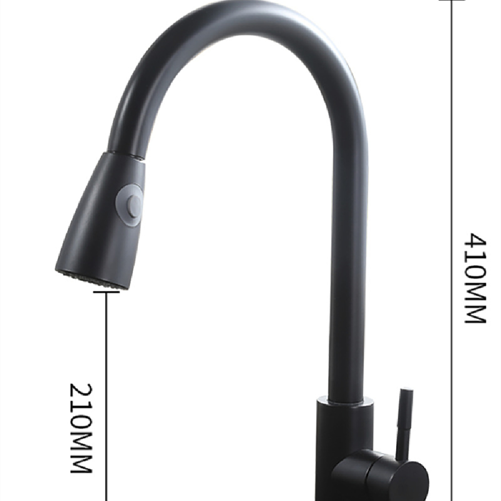 Direct selling stainless steel hot and cold kitchen faucet