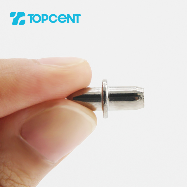 TOPCENT cabinet furniture fitting 3mm pin Wardrobe concealed shelf support