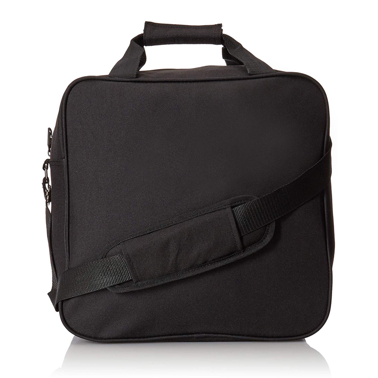 Wholesale lightweight design tote Bowling Bag for Single Ball With Bowling Shoes compartment