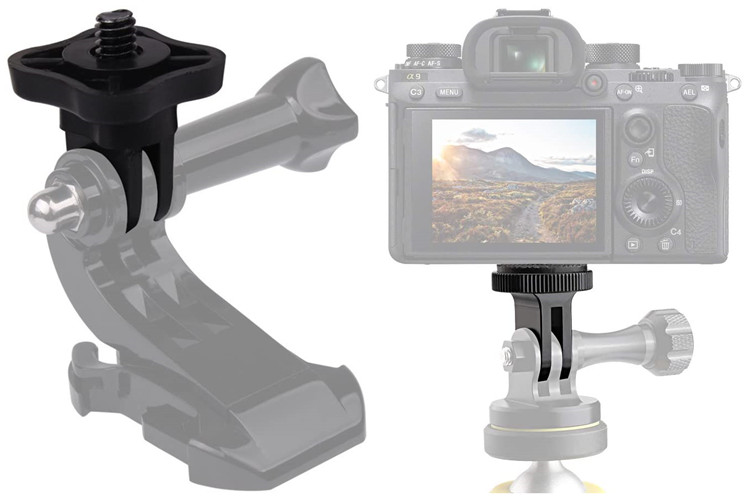 Aipaxal Универсальный адаптер для штатива с винтом 1/4-20 для Sony Xiaomi Gopro