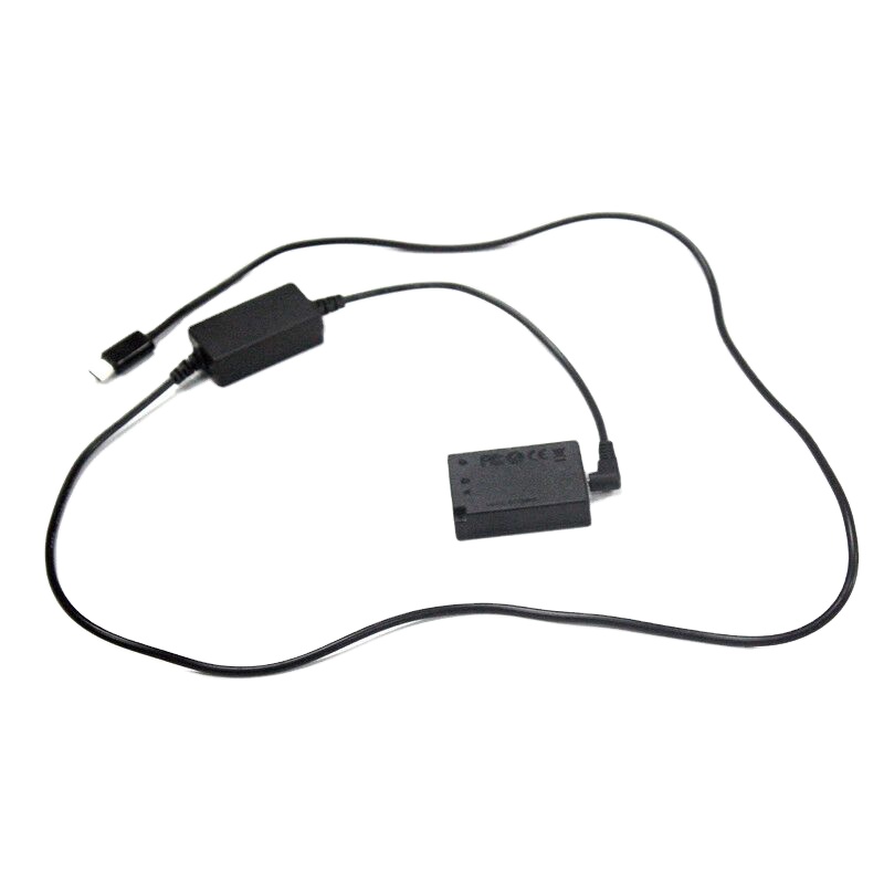 for Canon M3 M5 EOSM3 EOSM5 Digital Cameras PD to DC 3.0*1.1mm Cable+LP-E17 Dummy Batter DR-E17 DC Coupler ACK-E17