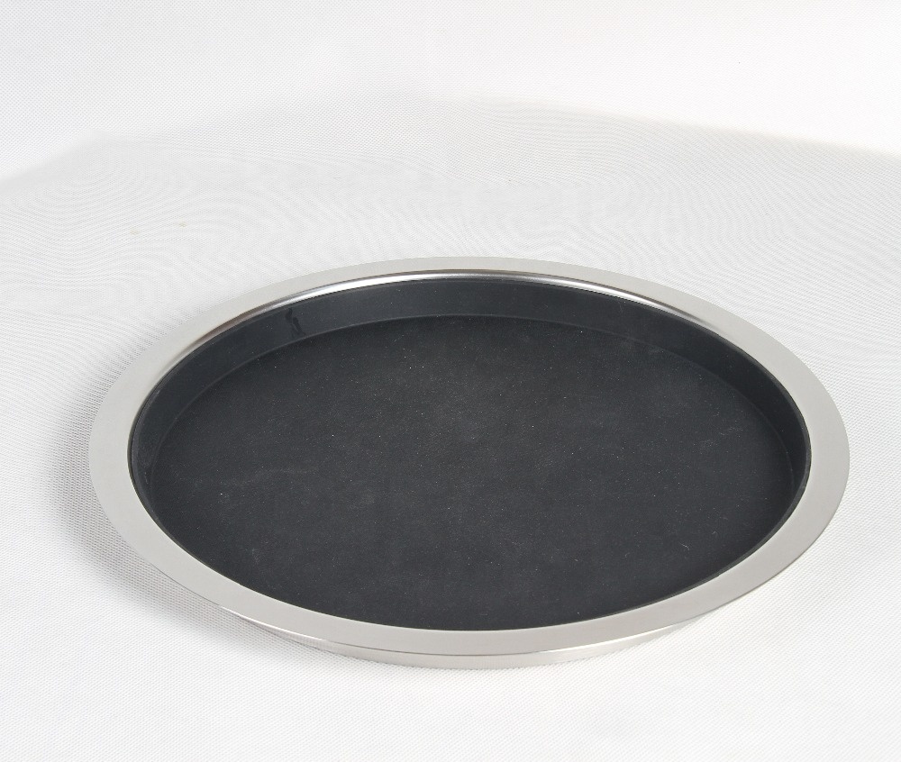 High-quality stainless steel triangular tray/ service tray